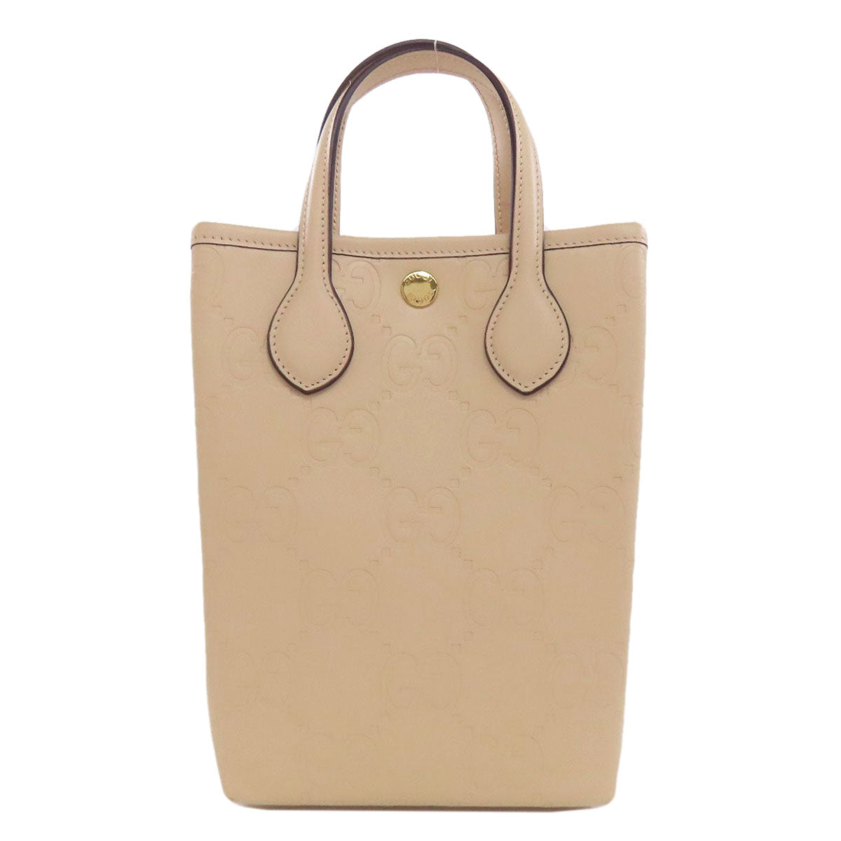GUCCI グッチ 790133 GG スーパーミニバッグ ハンドバッグ PVC レディース 中古