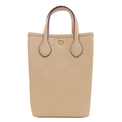 GUCCI グッチ 790133 GG スーパーミニバッグ ハンドバッグ PVC レディース 中古