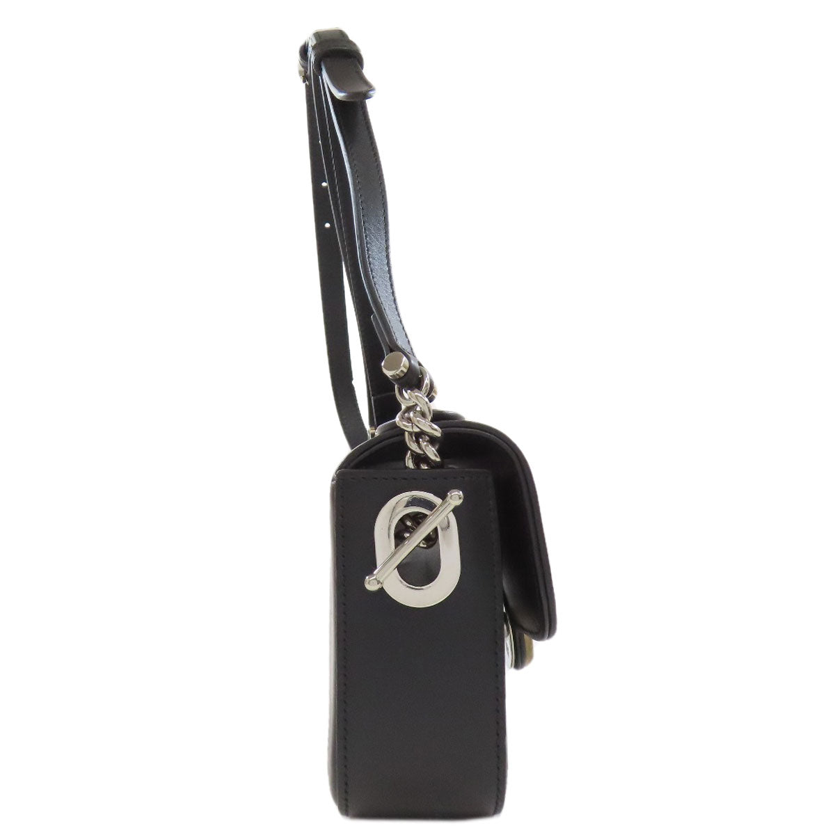 GUCCI グッチ 739722 ロングショルダー ダブルG ミニショルダー ショルダーバッグ レザー レディース 中古