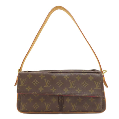 LOUIS VUITTON ルイヴィトン M51164 ヴィヴァ・シテMM ショルダーバッグ モノグラムキャンバス レディース 中古