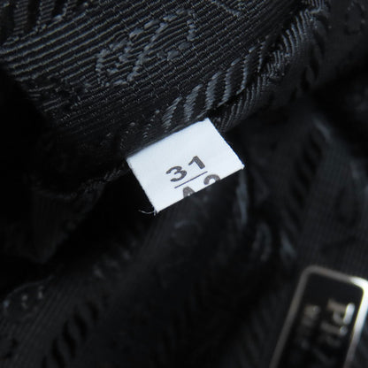PRADA プラダ 1BH190 トライアングル ショルダーバッグ ボア レディース 中古