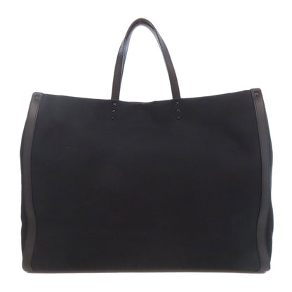 VALENTINO バレンティノ スタッズ トートバッグ キャンバス レディース 中古