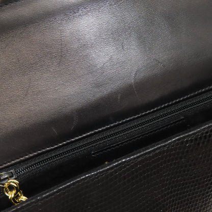 Salvatore Ferragamo サルヴァトーレフェラガモ ガンチーニ金具 ショルダーバッグ レザー レディース 中古