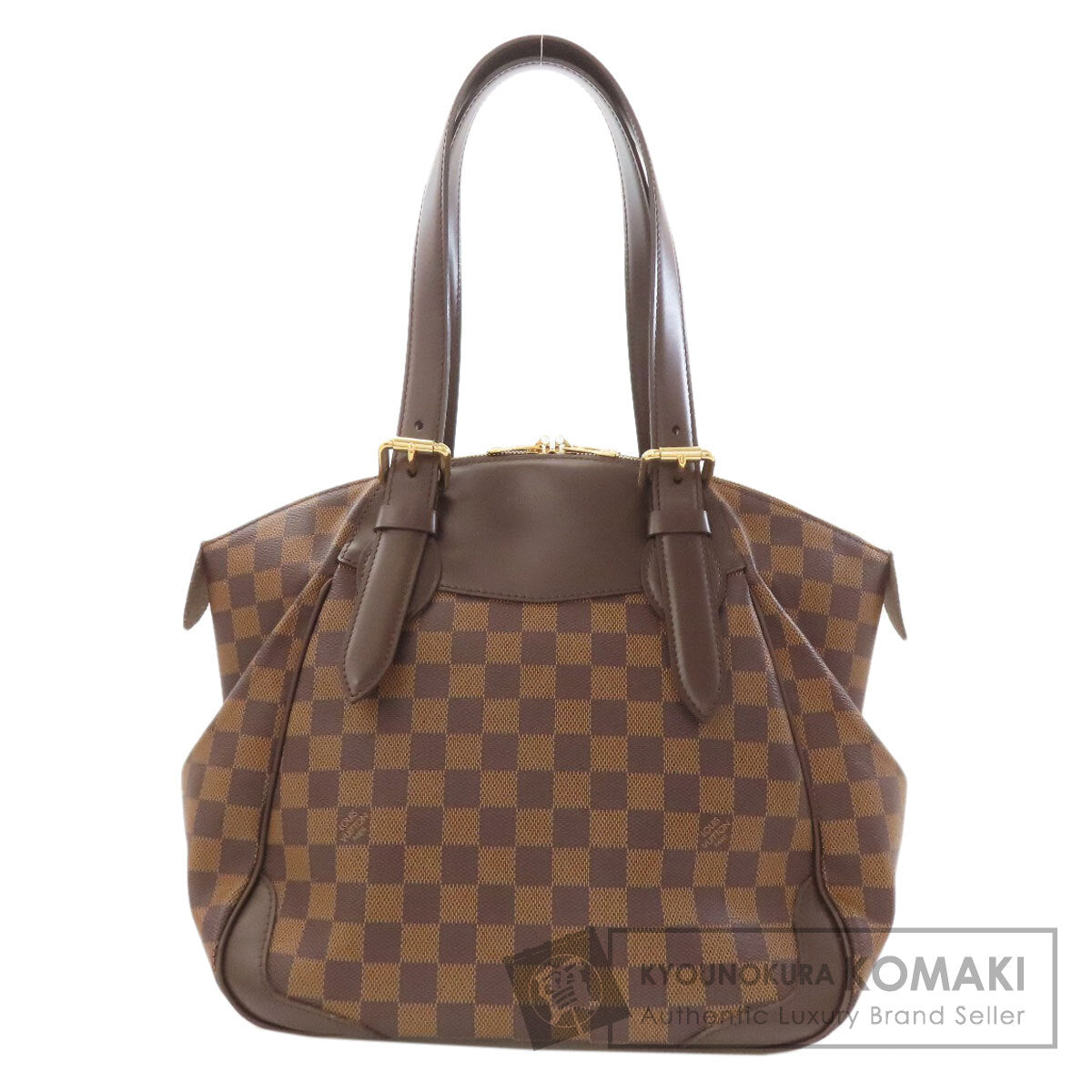 LOUIS VUITTON ルイヴィトン N41118 ヴェローナMM ハンドバッグ ダミエキャンバス レディース 中古