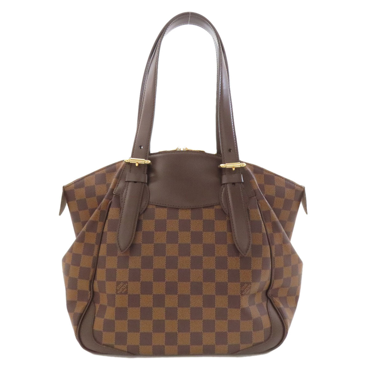 LOUIS VUITTON ルイヴィトン N41118 ヴェローナMM ハンドバッグ ダミエキャンバス レディース 中古