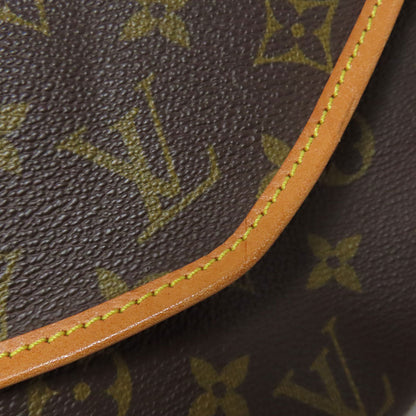 LOUIS VUITTON ルイヴィトン M42252 ソミュール 43 LL ショルダーバッグ モノグラムキャンバス レディース 中古