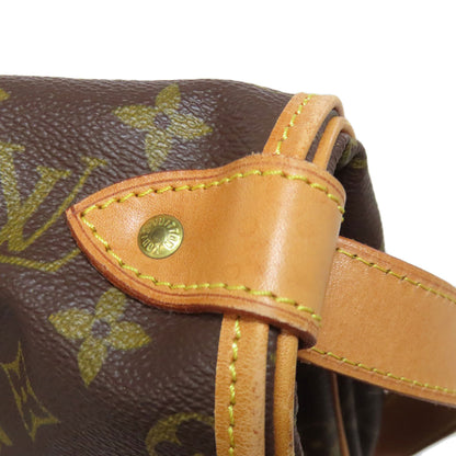 LOUIS VUITTON ルイヴィトン M42252 ソミュール 43 LL ショルダーバッグ モノグラムキャンバス レディース 中古