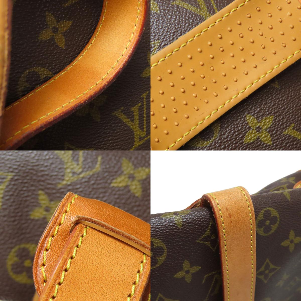 LOUIS VUITTON ルイヴィトン M42252 ソミュール 43 LL ショルダーバッグ モノグラムキャンバス レディース 中古
