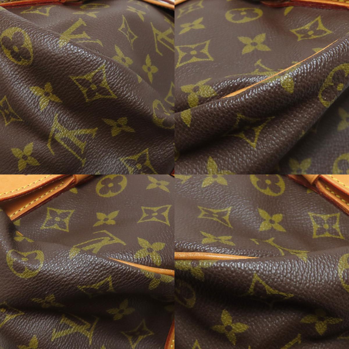 LOUIS VUITTON ルイヴィトン M42252 ソミュール 43 LL ショルダーバッグ モノグラムキャンバス レディース 中古