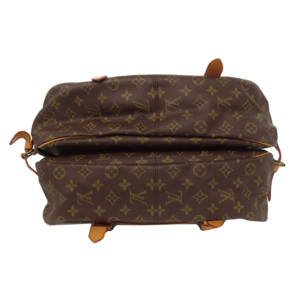 LOUIS VUITTON ルイヴィトン M42252 ソミュール 43 LL ショルダーバッグ モノグラムキャンバス レディース 中古