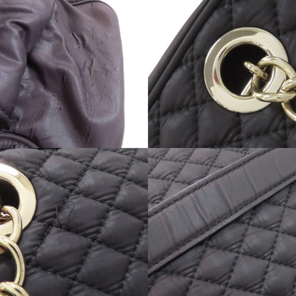 Dolce&Gabbana ドルチェアンドガッバーナ チェーンバッグ キルティング トートバッグ ナイロン レディース 中古
