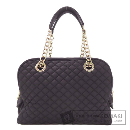 Dolce&Gabbana ドルチェアンドガッバーナ チェーンバッグ キルティング トートバッグ ナイロン レディース 中古