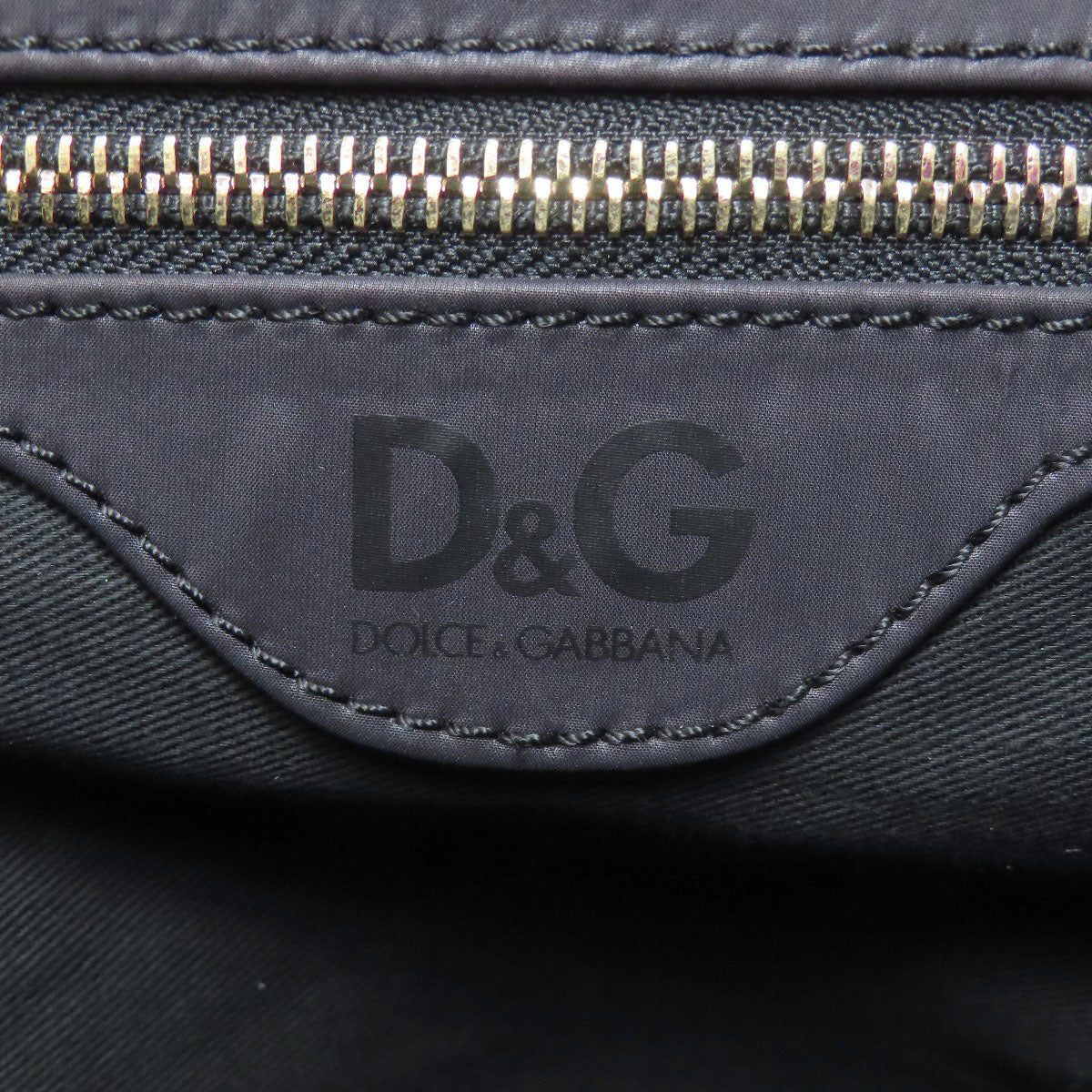 Dolce&Gabbana ドルチェアンドガッバーナ チェーンバッグ キルティング トートバッグ ナイロン レディース 中古
