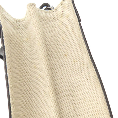 BALENCIAGA バレンシアガ 339937 ロゴ ショルダーバッグ キャンバス レディース 中古