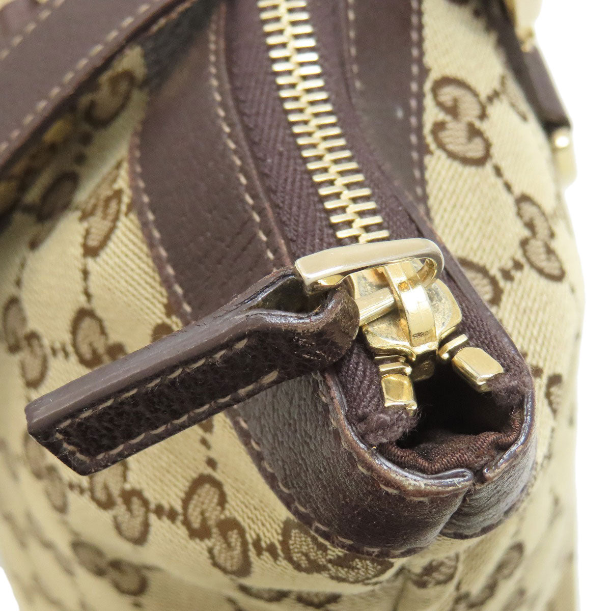 GUCCI グッチ 141470 アビー GG柄 トートバッグ キャンバス レディース 中古