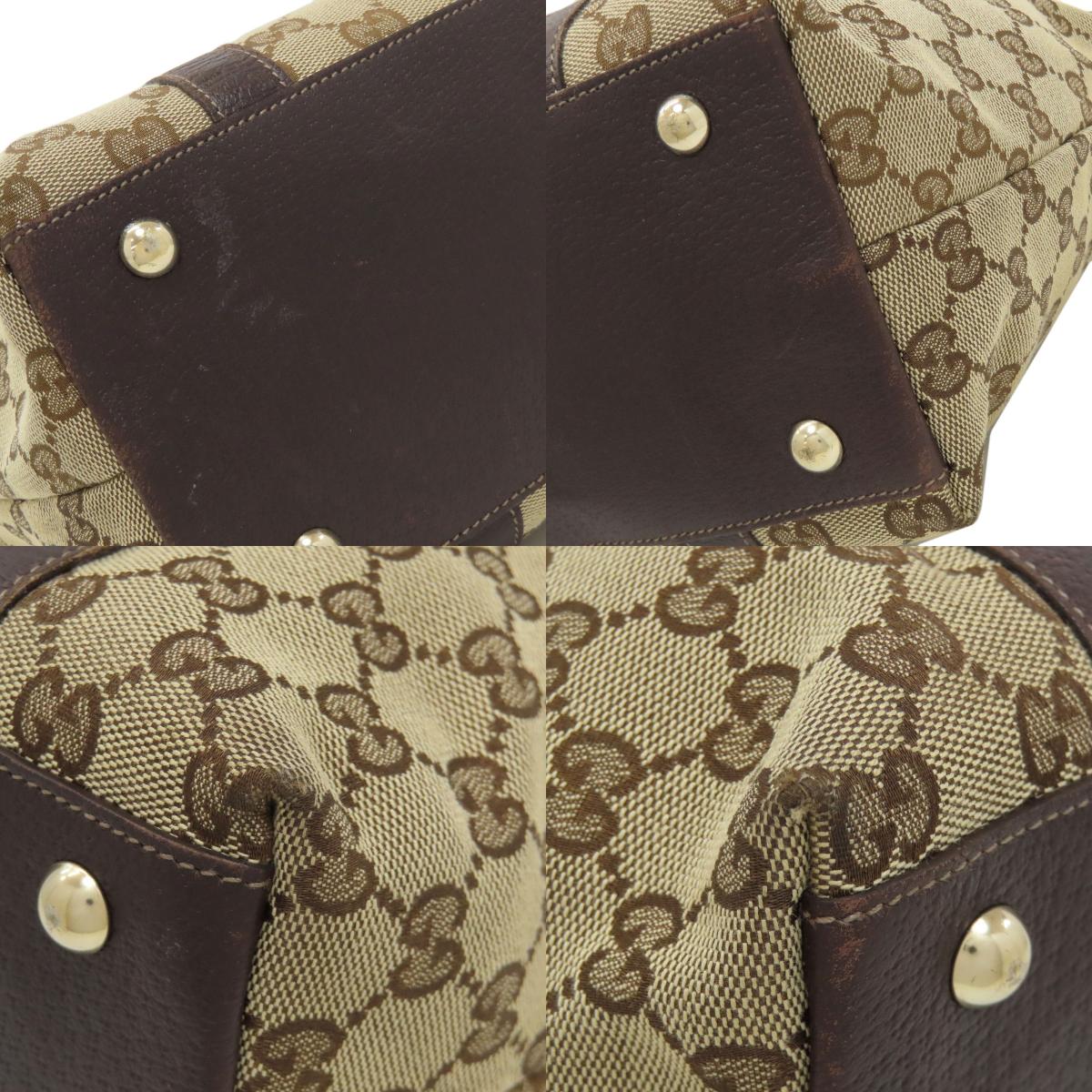 GUCCI グッチ 141470 アビー GG柄 トートバッグ キャンバス レディース 中古