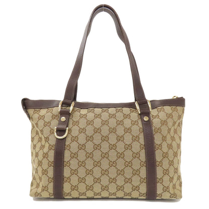 GUCCI グッチ 141470 アビー GG柄 トートバッグ キャンバス レディース 中古