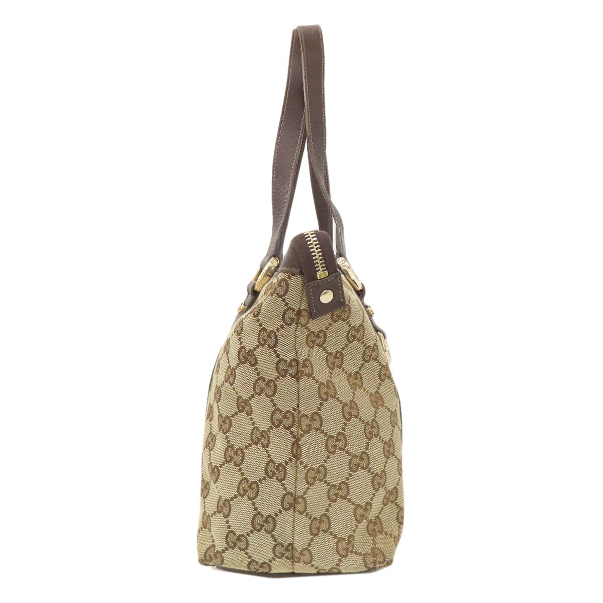 GUCCI グッチ 141470 アビー GG柄 トートバッグ キャンバス レディース 中古