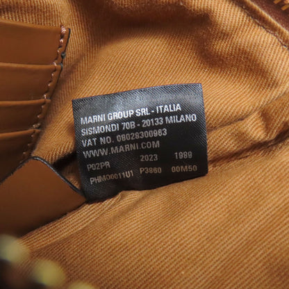 MARNI マルニ ロープ ショルダーバッグ ラフィア レディース 中古