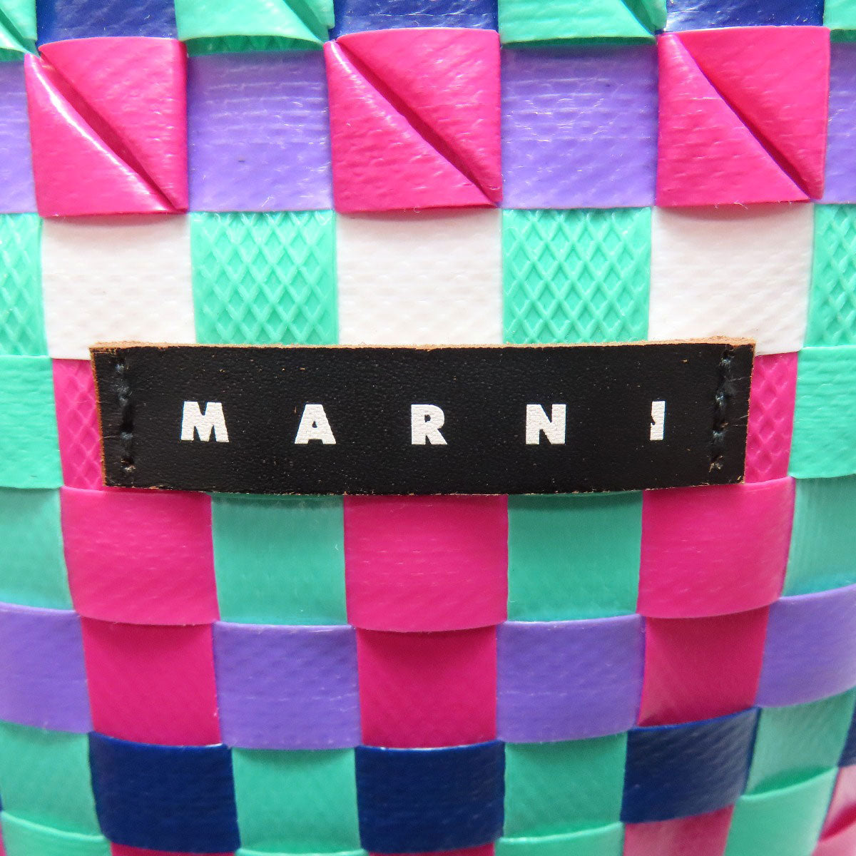MARNI マルニ カゴバッグ ハンドバッグ ポリプロピレン レディース 中古