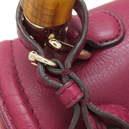 GUCCI グッチ 254834 バンブー 2WAY ハンドバッグ カーフ レディース 中古