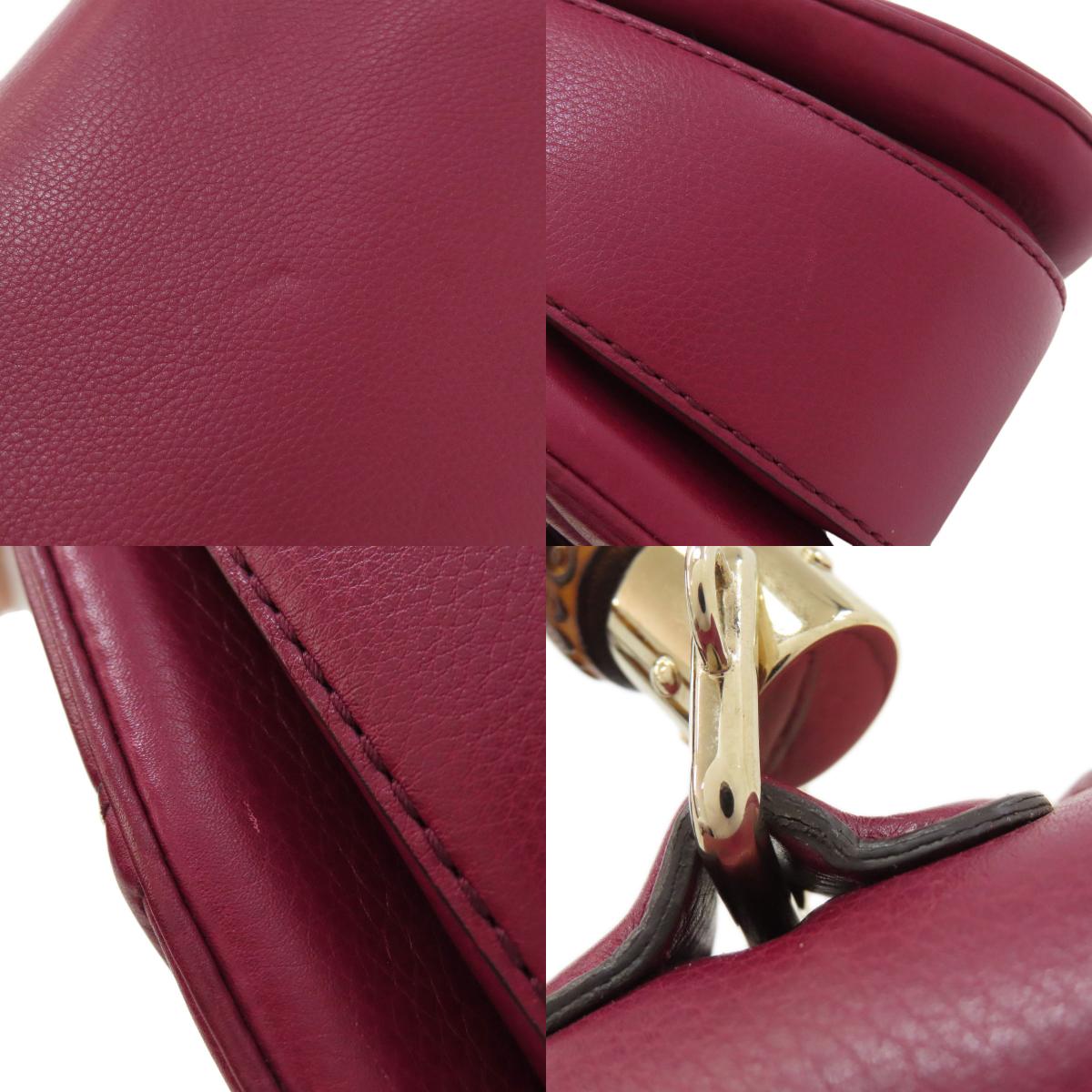 GUCCI グッチ 254834 バンブー 2WAY ハンドバッグ カーフ レディース 中古