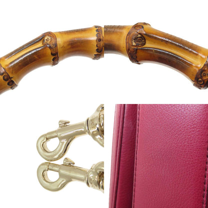 GUCCI グッチ 254834 バンブー 2WAY ハンドバッグ カーフ レディース 中古