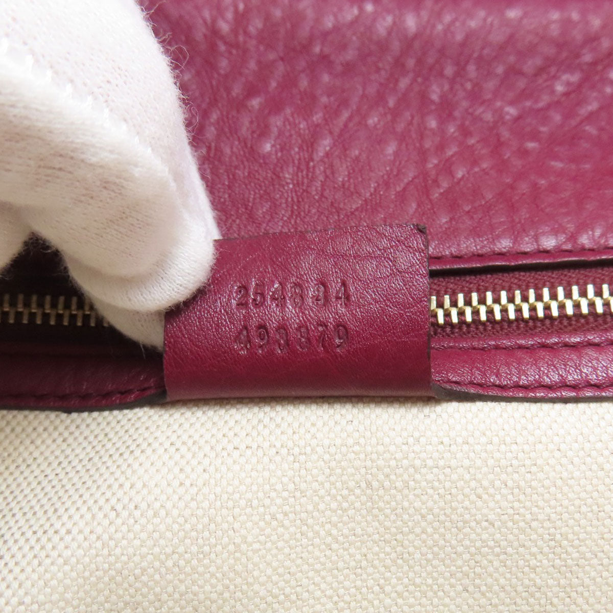 GUCCI グッチ 254834 バンブー 2WAY ハンドバッグ カーフ レディース 中古
