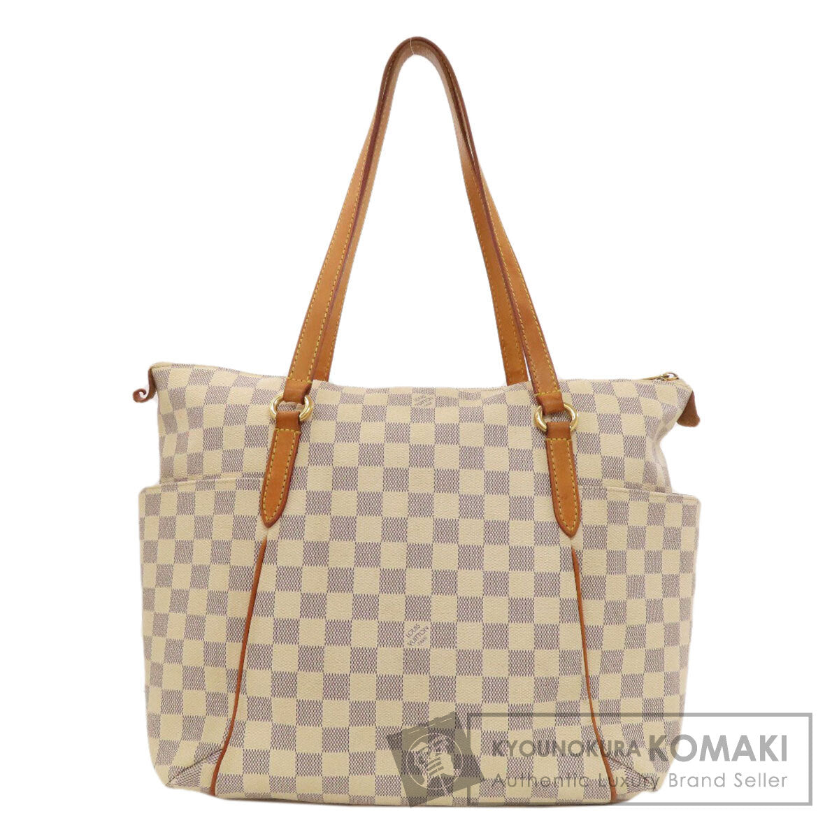LOUIS VUITTON ルイヴィトン N51262 トータリーMM トートバッグ ダミエキャンバス レディース 中古