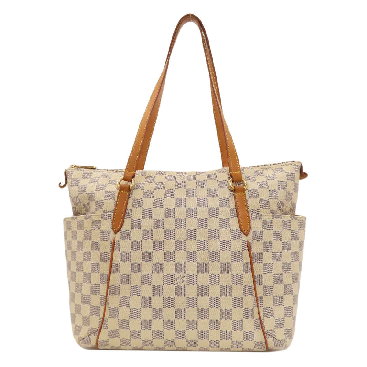 LOUIS VUITTON ルイヴィトン N51262 トータリーMM トートバッグ ダミエキャンバス レディース 中古