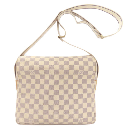 LOUIS VUITTON ルイヴィトン N51189 ナヴィグリオ ショルダーバッグ ダミエキャンバス レディース 中古