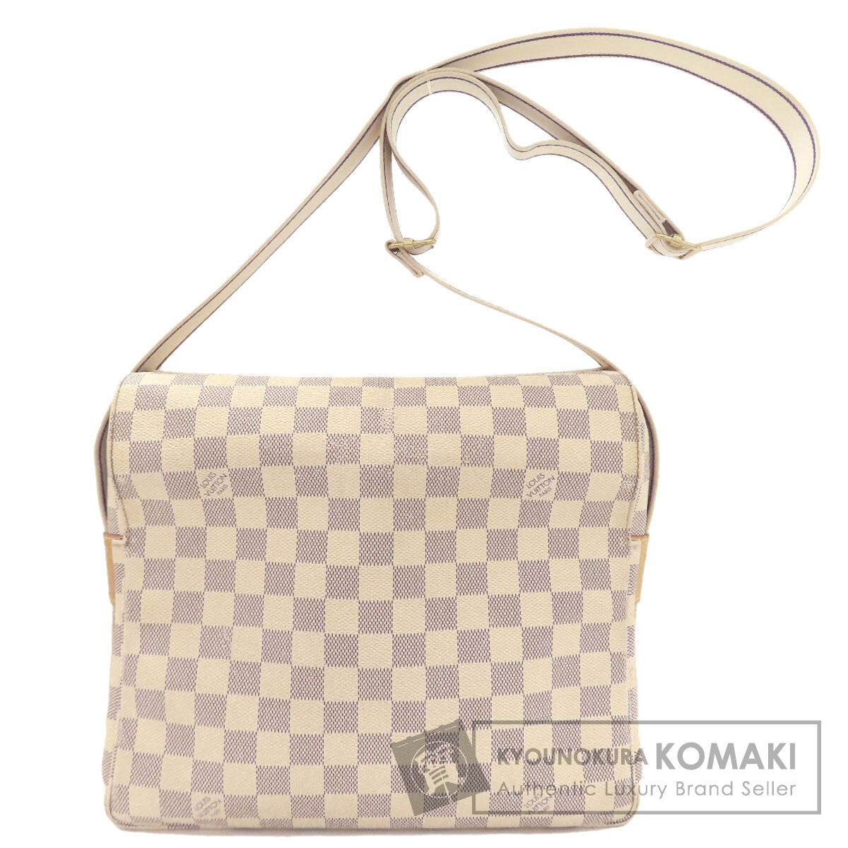 LOUIS VUITTON ルイヴィトン N51189 ナヴィグリオ ショルダーバッグ ダミエキャンバス レディース 中古