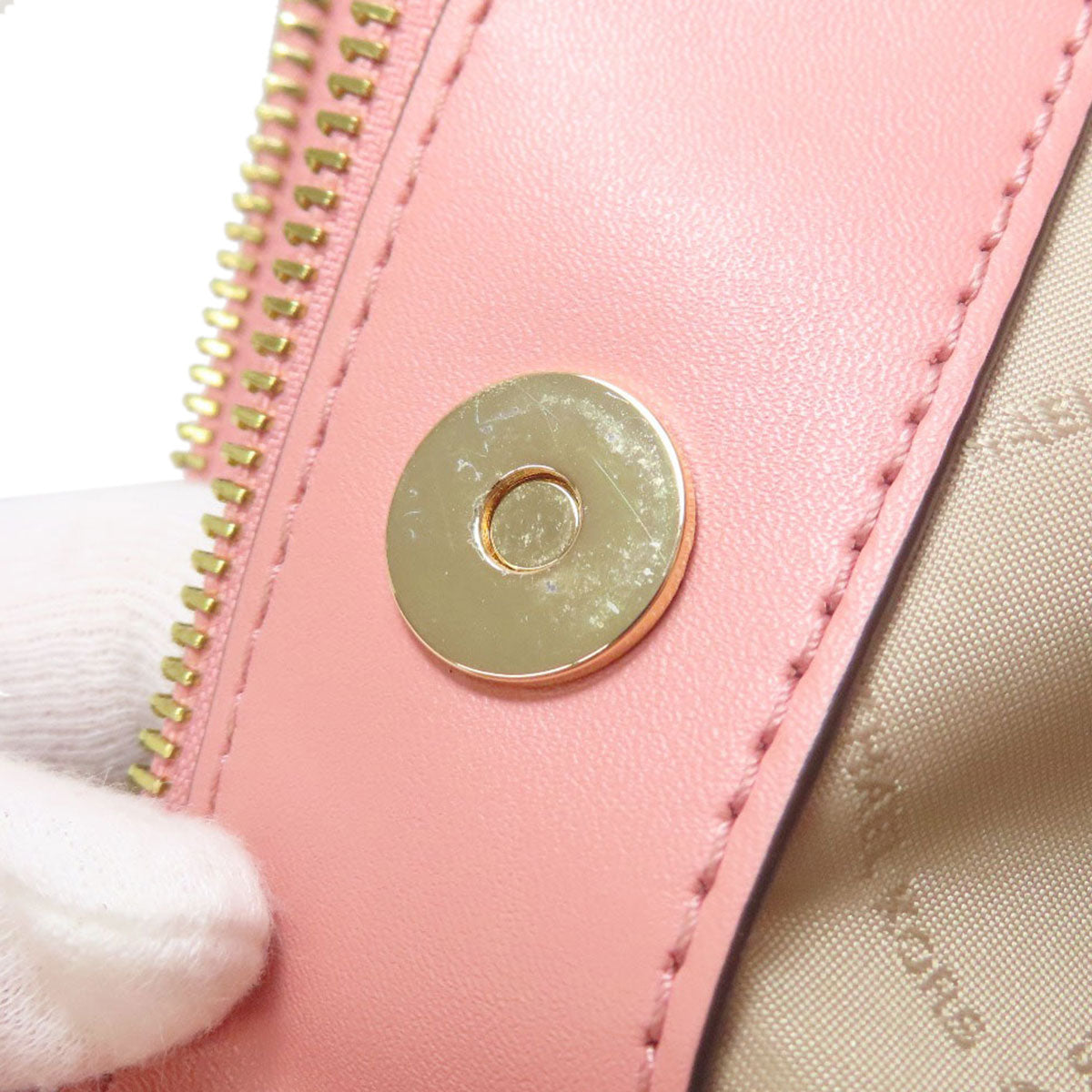 Michael Kors マイケルコース MKシグネチャー 2WAY ハンドバッグ PVC レディース 中古