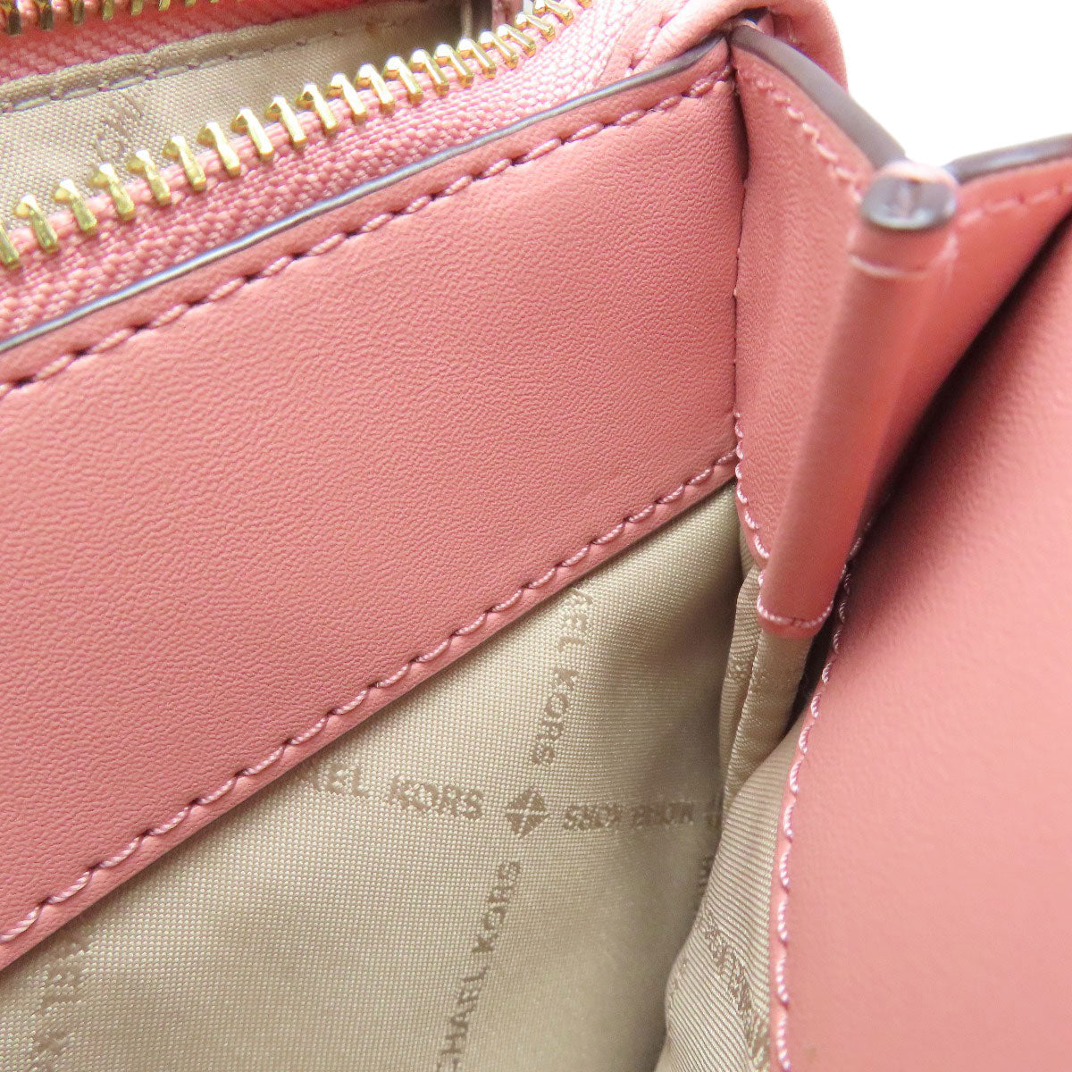 Michael Kors マイケルコース MKシグネチャー 2WAY ハンドバッグ PVC レディース 中古