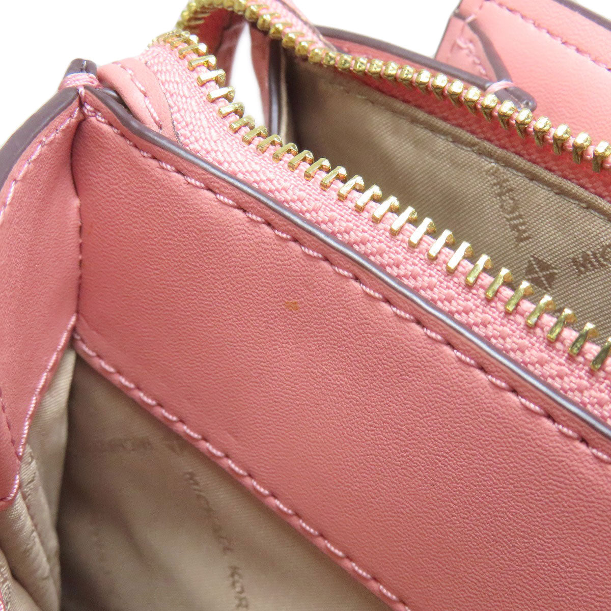 Michael Kors マイケルコース MKシグネチャー 2WAY ハンドバッグ PVC レディース 中古