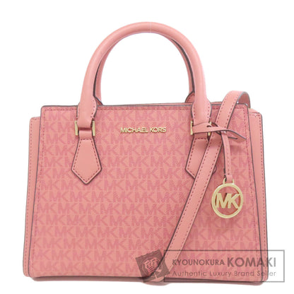 Michael Kors マイケルコース MKシグネチャー 2WAY ハンドバッグ PVC レディース 中古