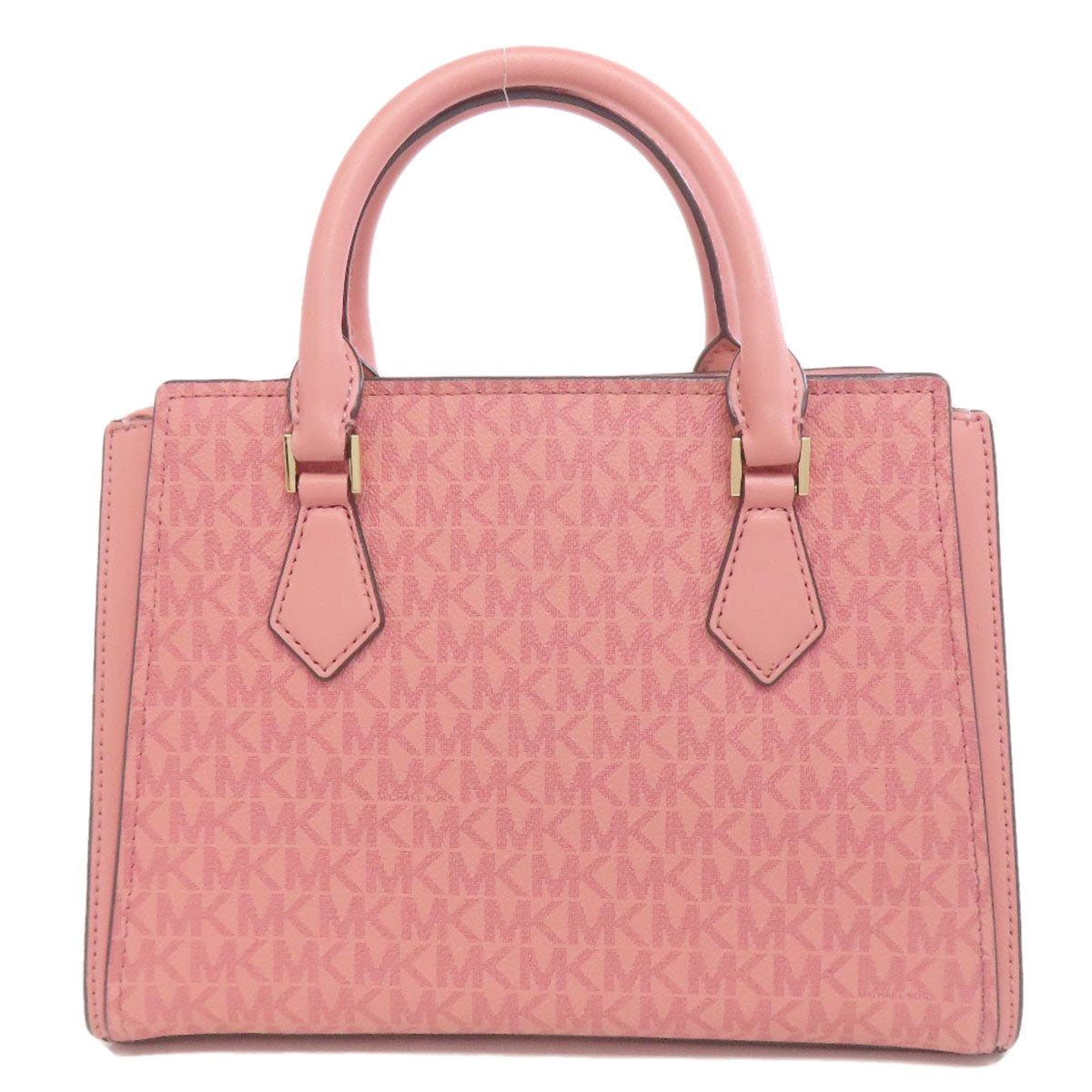 Michael Kors マイケルコース MKシグネチャー 2WAY ハンドバッグ PVC レディース 中古