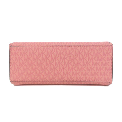 Michael Kors マイケルコース MKシグネチャー 2WAY ハンドバッグ PVC レディース 中古