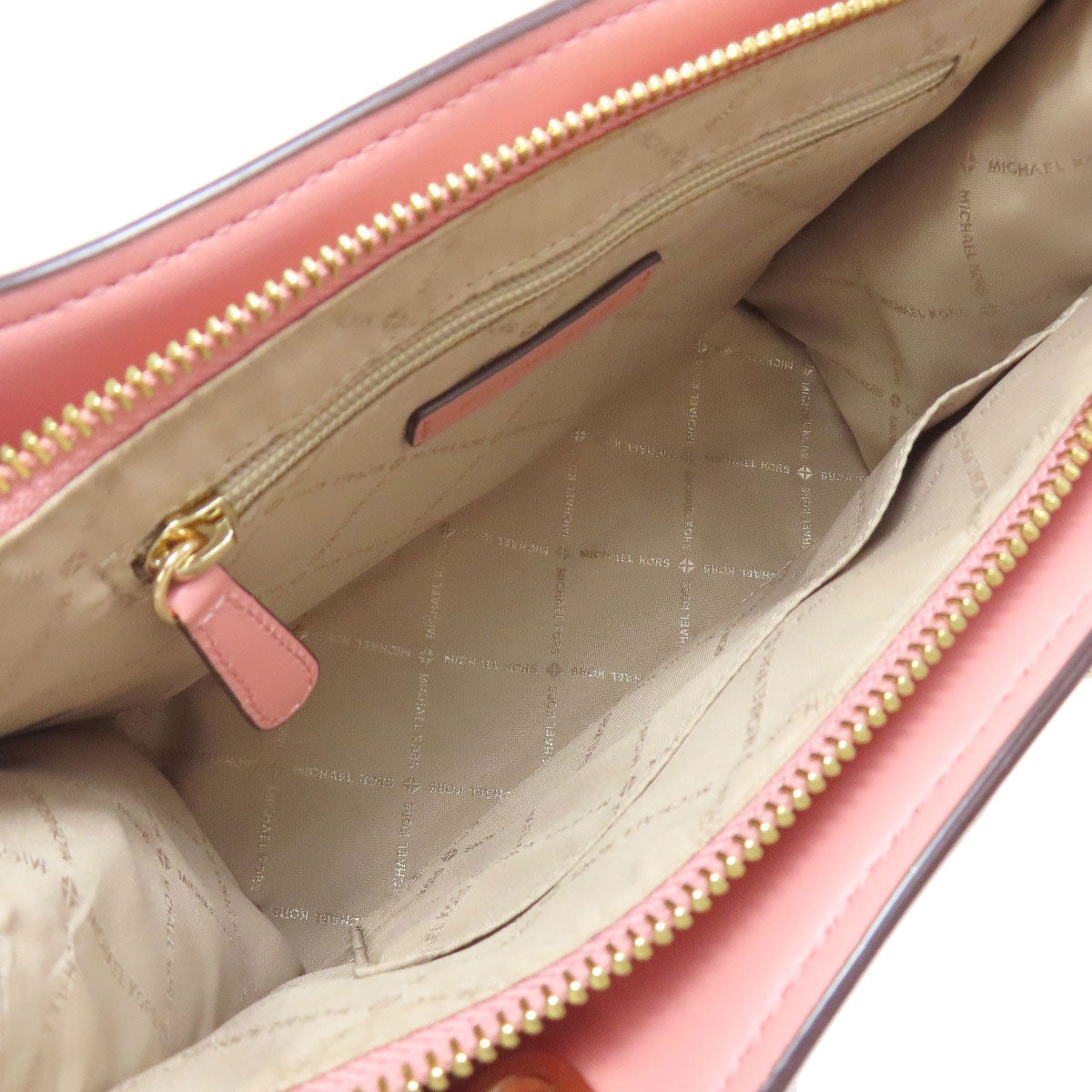 Michael Kors マイケルコース MKシグネチャー 2WAY ハンドバッグ PVC レディース 中古