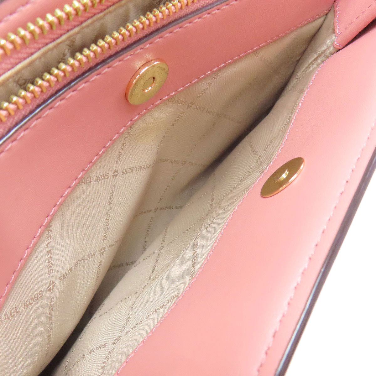 Michael Kors マイケルコース MKシグネチャー 2WAY ハンドバッグ PVC レディース 中古