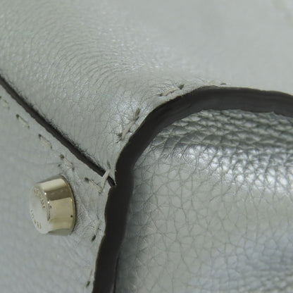 FENDI フェンディ ピーカブー ミニ セレリア 2WAY ハンドバッグ カーフ レディース 中古