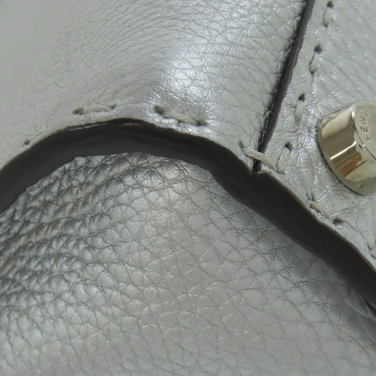 FENDI フェンディ ピーカブー ミニ セレリア 2WAY ハンドバッグ カーフ レディース 中古