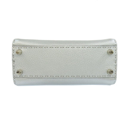 FENDI フェンディ ピーカブー ミニ セレリア 2WAY ハンドバッグ カーフ レディース 中古