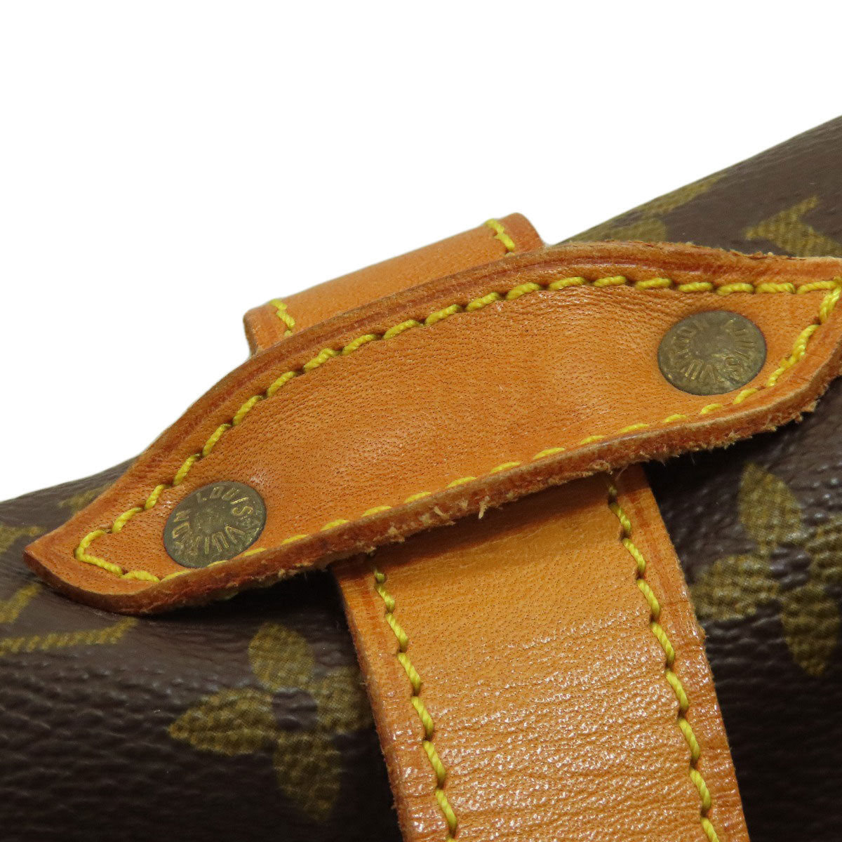 LOUIS VUITTON ルイヴィトン M42254 ソミュール35 ショルダーバッグ モノグラムキャンバス レディース 中古
