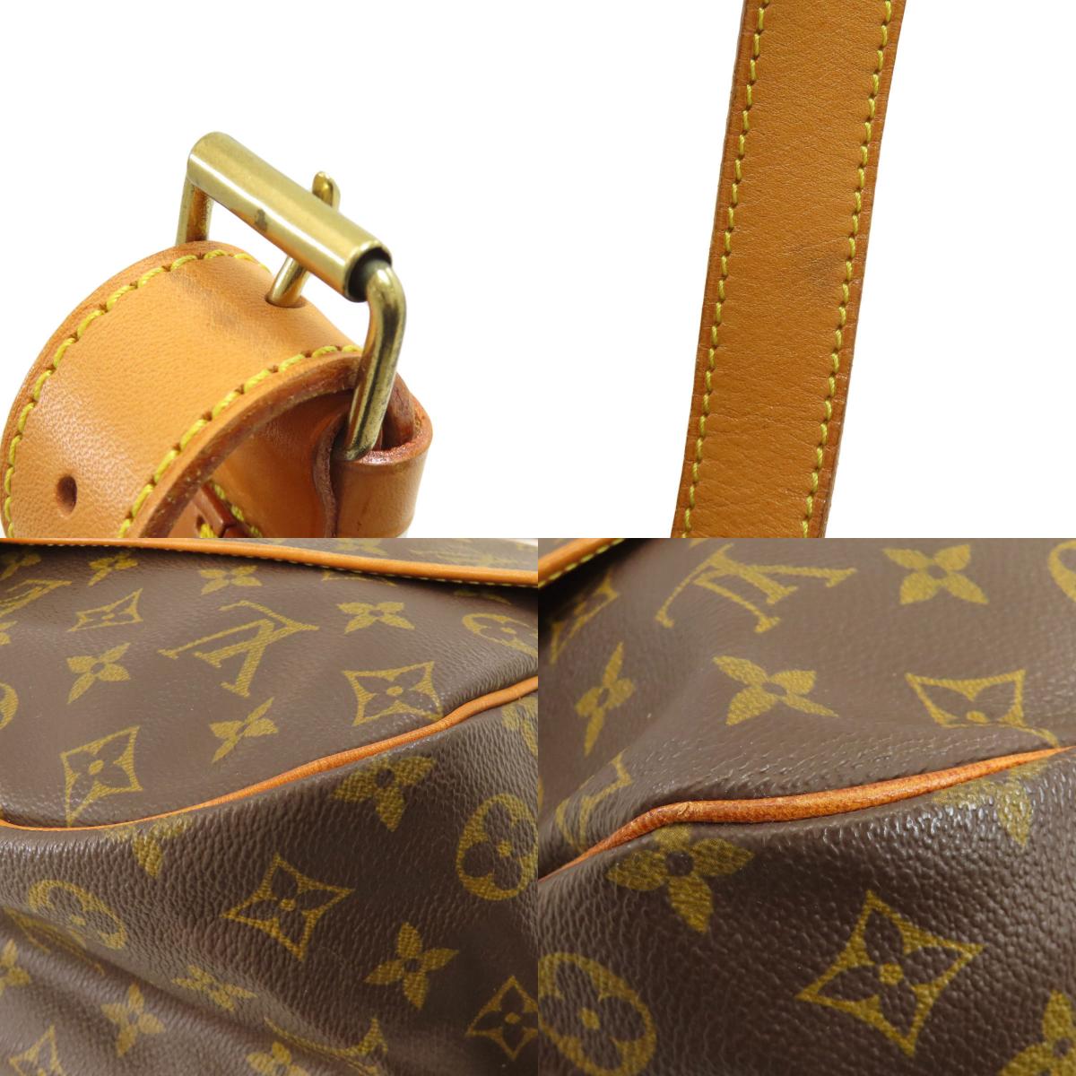 LOUIS VUITTON ルイヴィトン M42254 ソミュール35 ショルダーバッグ モノグラムキャンバス レディース 中古