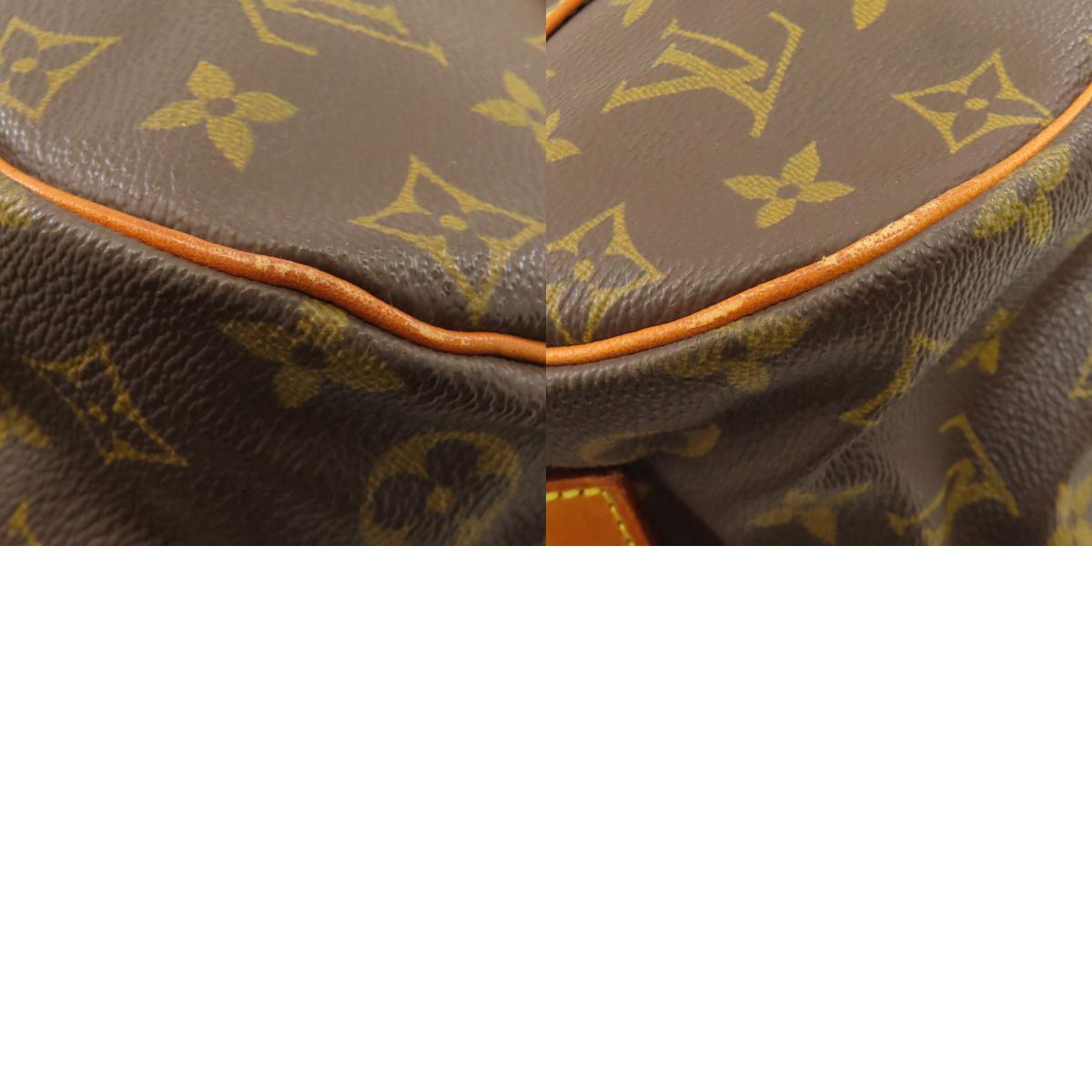 LOUIS VUITTON ルイヴィトン M42254 ソミュール35 ショルダーバッグ モノグラムキャンバス レディース 中古