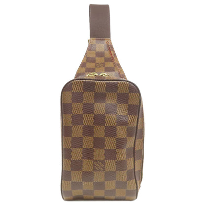 LOUIS VUITTON ルイヴィトン N51994 ジェロニモス ボディバッグ ダミエキャンバス レディース 中古