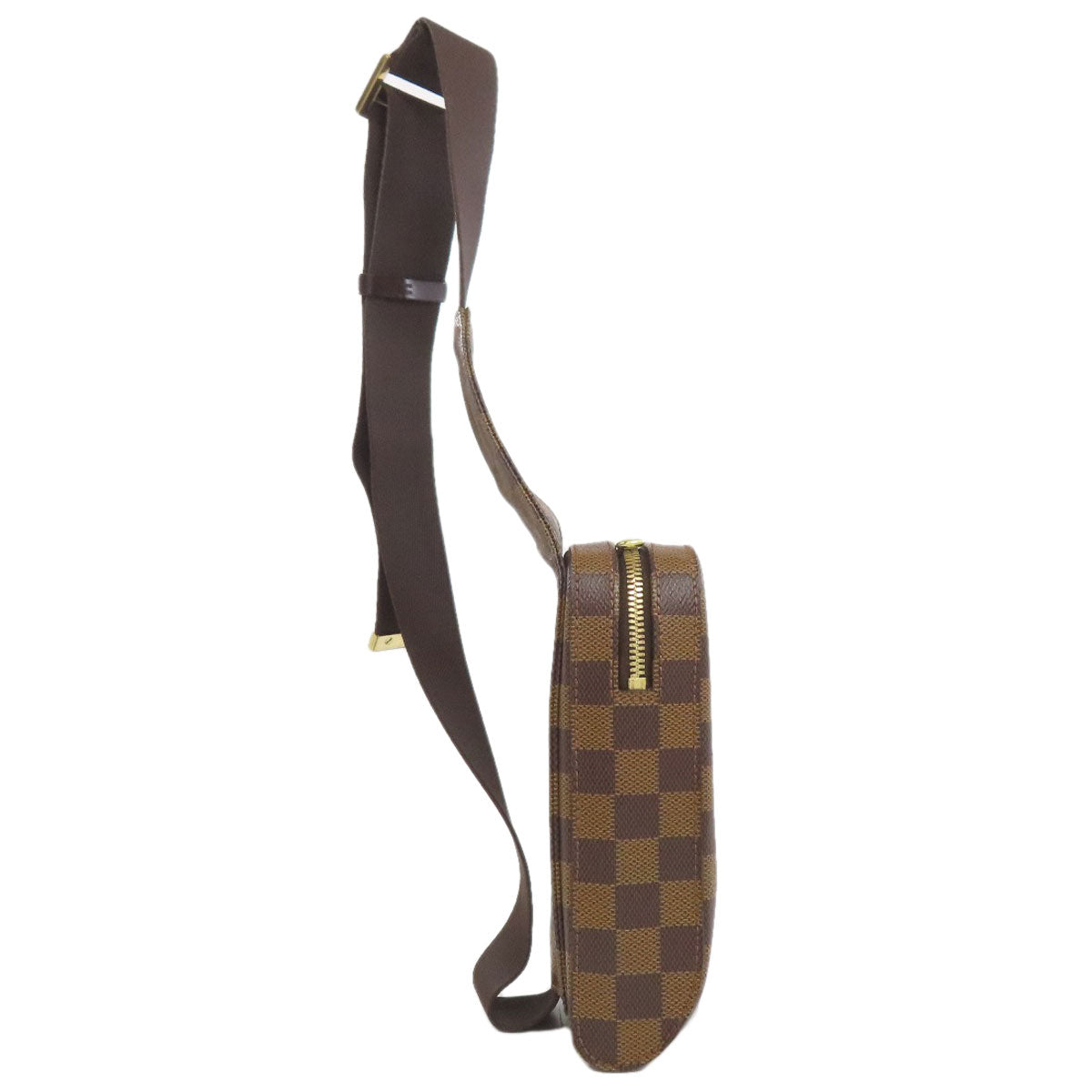 LOUIS VUITTON ルイヴィトン N51994 ジェロニモス ボディバッグ ダミエキャンバス レディース 中古