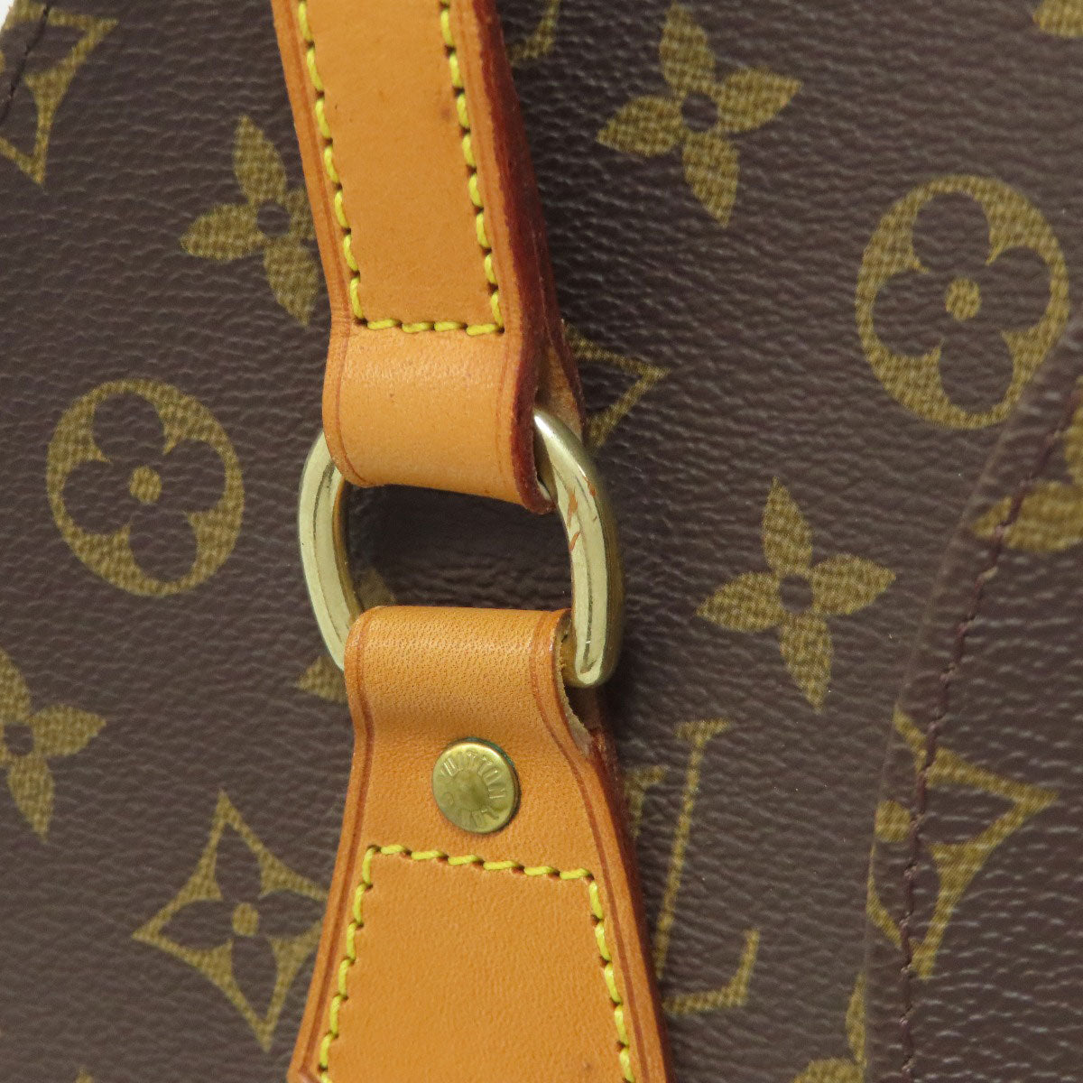 LOUIS VUITTON ルイヴィトン M51128 エリプスショッピング トートバッグ モノグラムキャンバス レディース 中古