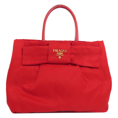 PRADA プラダ フィオッコ ハンドバッグ ナイロン レディース 中古